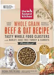 The Honest Kitchen Dog Clusters Whole Grain Beef Oat 20lbs