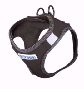 BayDog Harness Liberty Bay Black XXSM