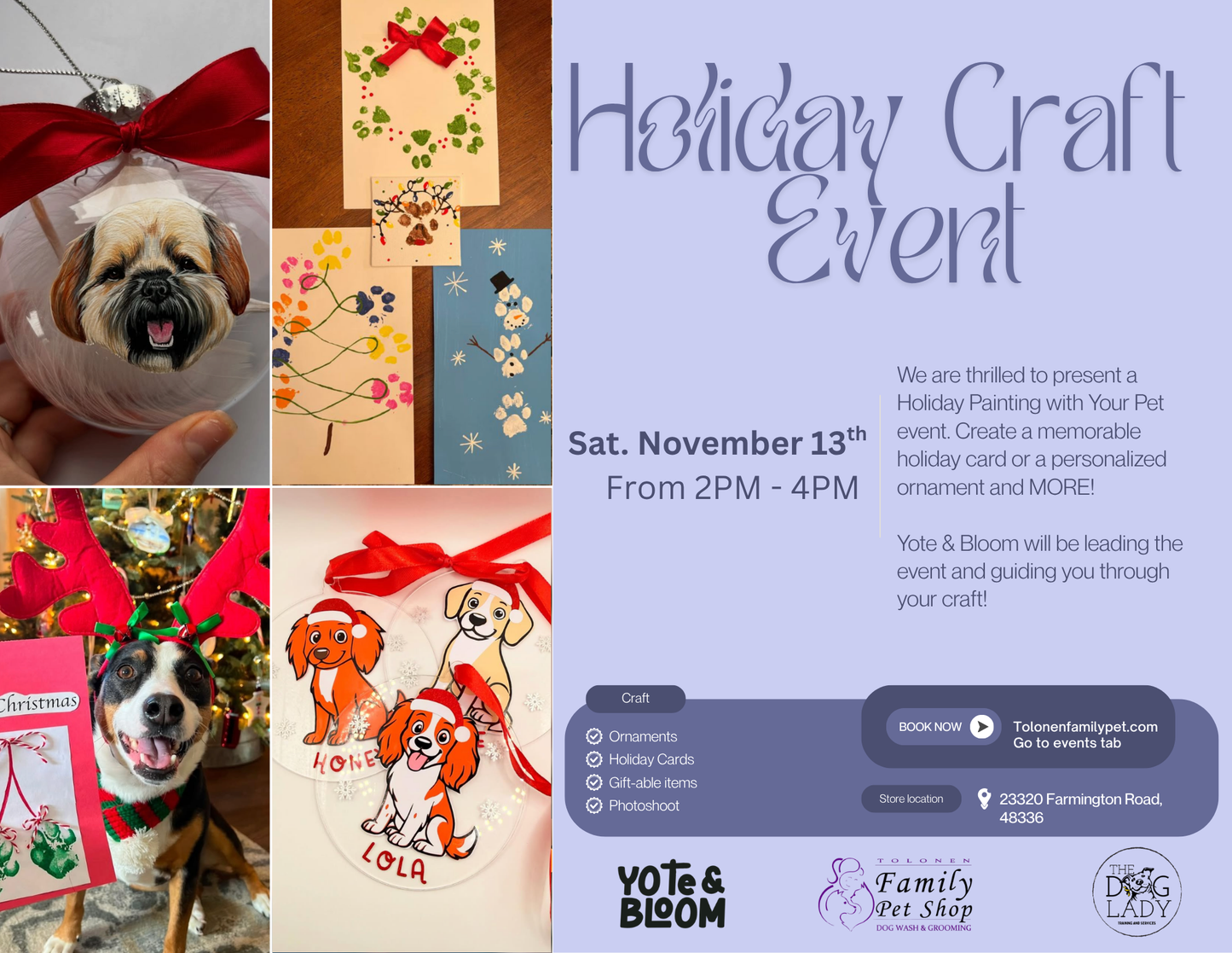 Holiday Craft Event