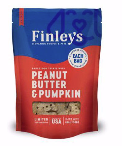 NS Finley Peanut Butter Pumpkin Crunchy Biscuits 6oz