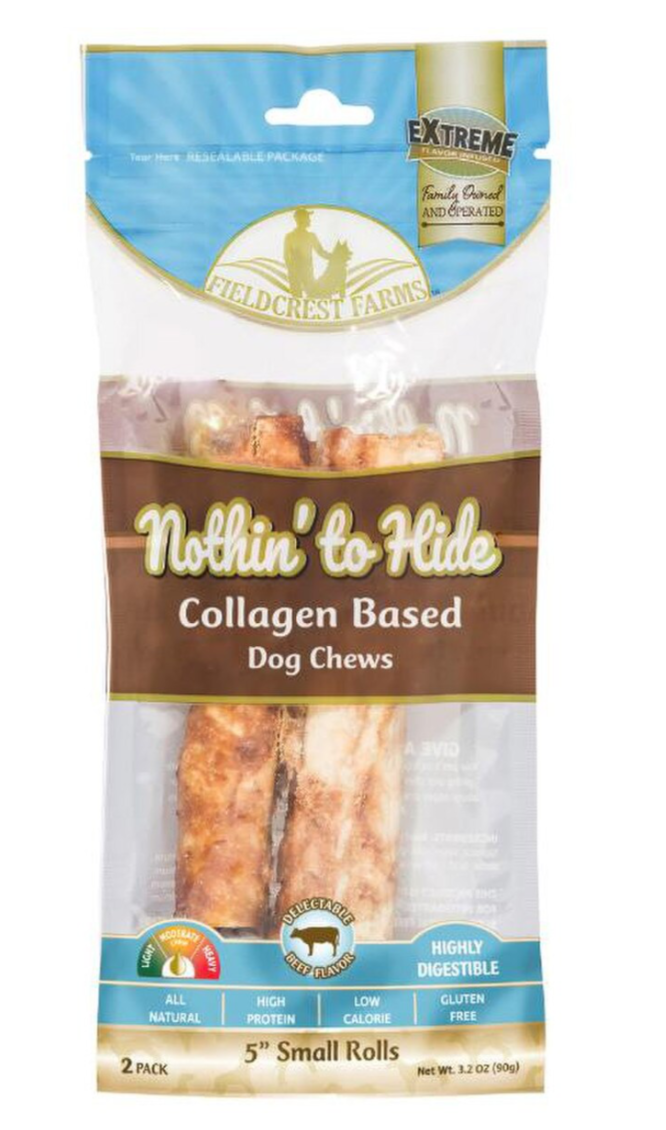 Spot Nothin' To Hide Beef Roll 5" 2ct