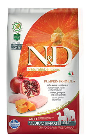 N&D Chicken & Pumpkin Med/Maxi 26.4#
