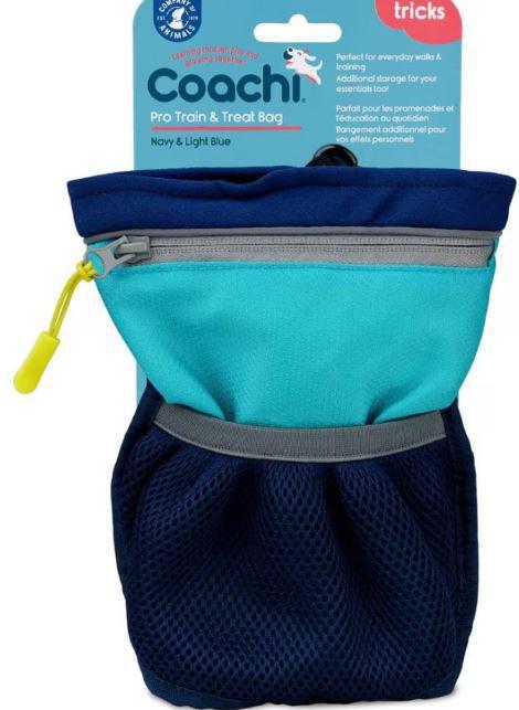 Coachi Train and Treat Magnetic Bag Blue LG