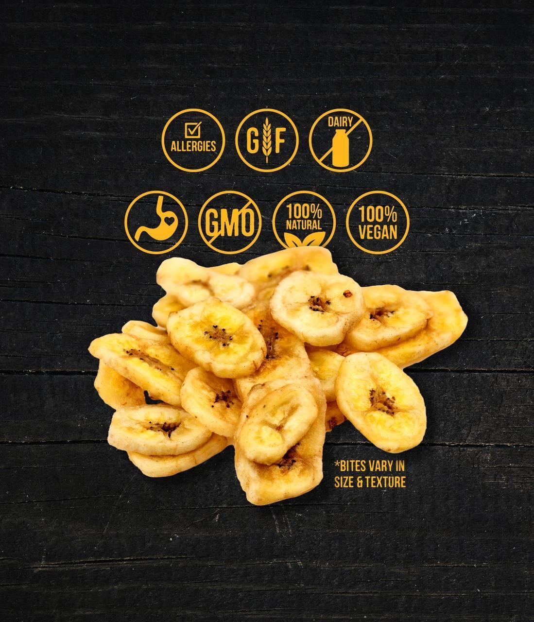 Outward Hound Wholesome Pride Banana Bites 8oz