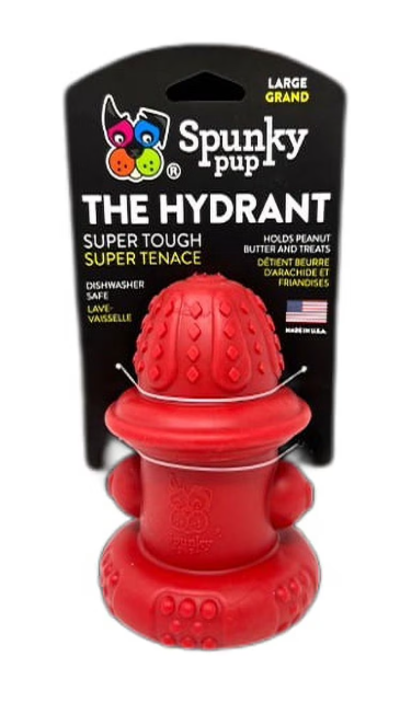 Spunky Pup Rubber Hydrant Large
