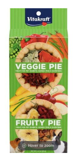 Vitakraft Veggie Pie Small Animal Treats