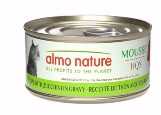 Almo Tuna Zucchini In Gravy Mousse 2.47z