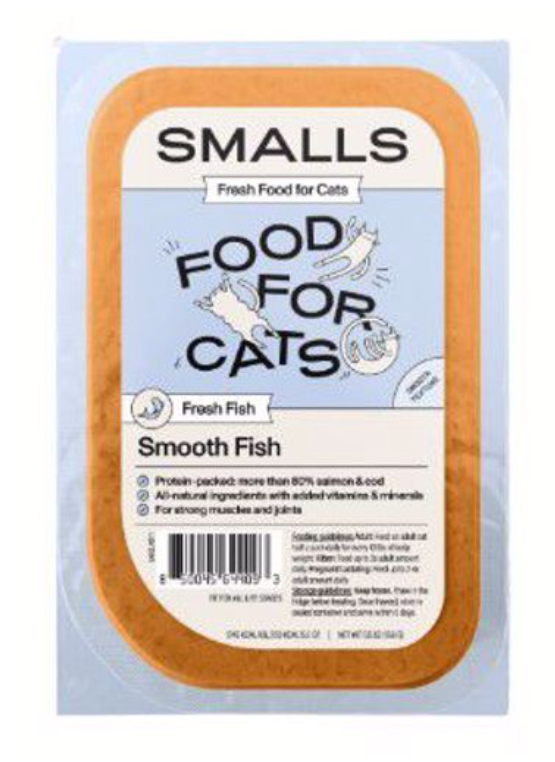Smalls Salmon Cod Pate Fish Cat Frozen 5z
