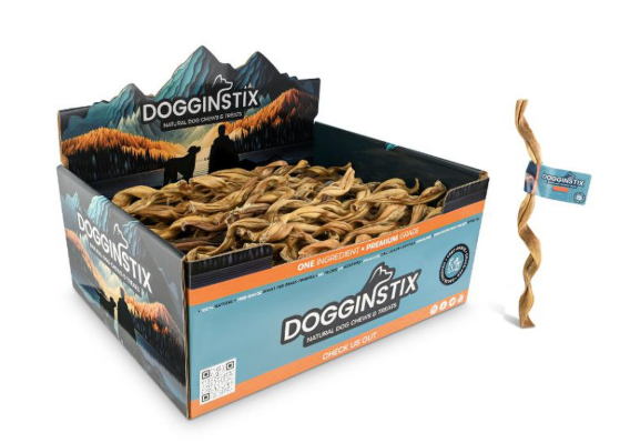 Dogginstix Lamb Collagen Twist 12"