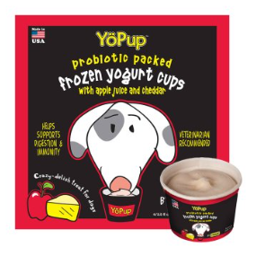 YoPup Apple Juice & Cheddar Frozen Yogurt 3.5z