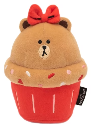 Zippy Paws NomNomz Cupcake Chocolate MD