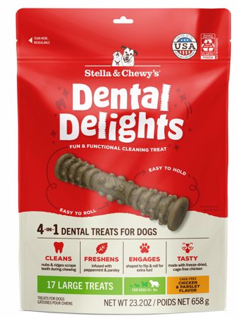 S&C Dental Delights LG  - 23.2oz 17ct