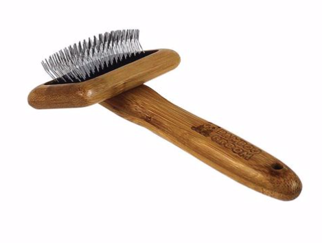 Bamboo Groom Slicker Brush SM