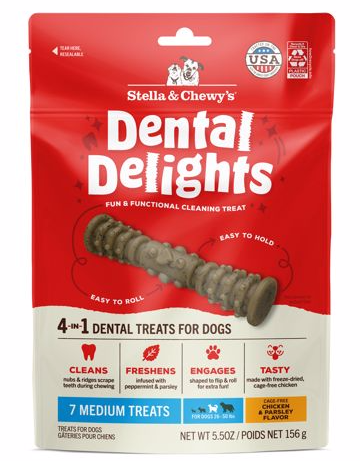 S&C Dental Delights MED - 5.5oz 7ct