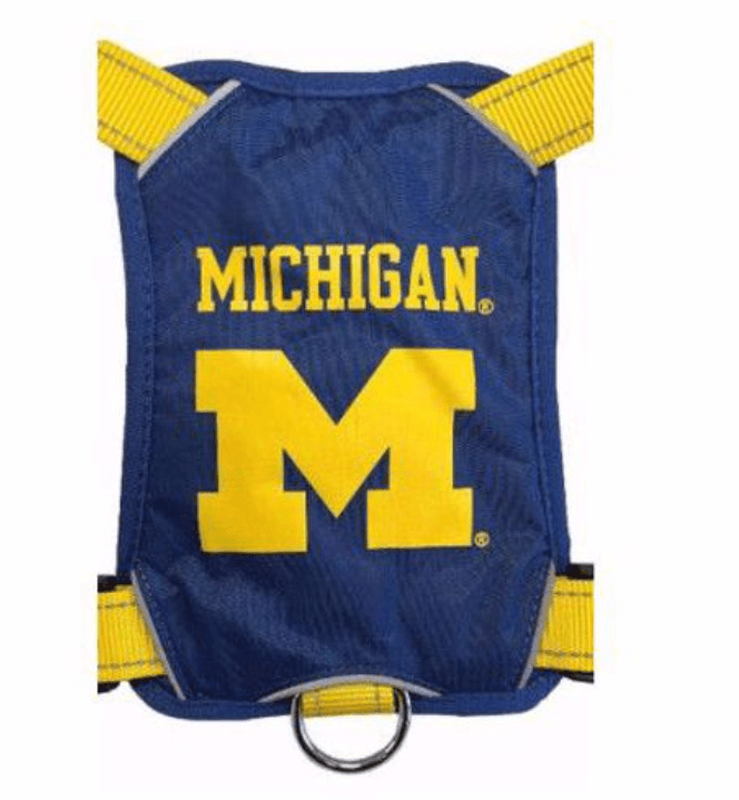 BayDog Michigan Wolverines Harness Large