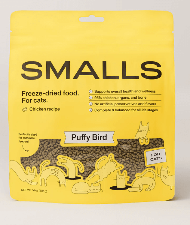 Smalls Chicken Puffy Other Bird FD 14oz