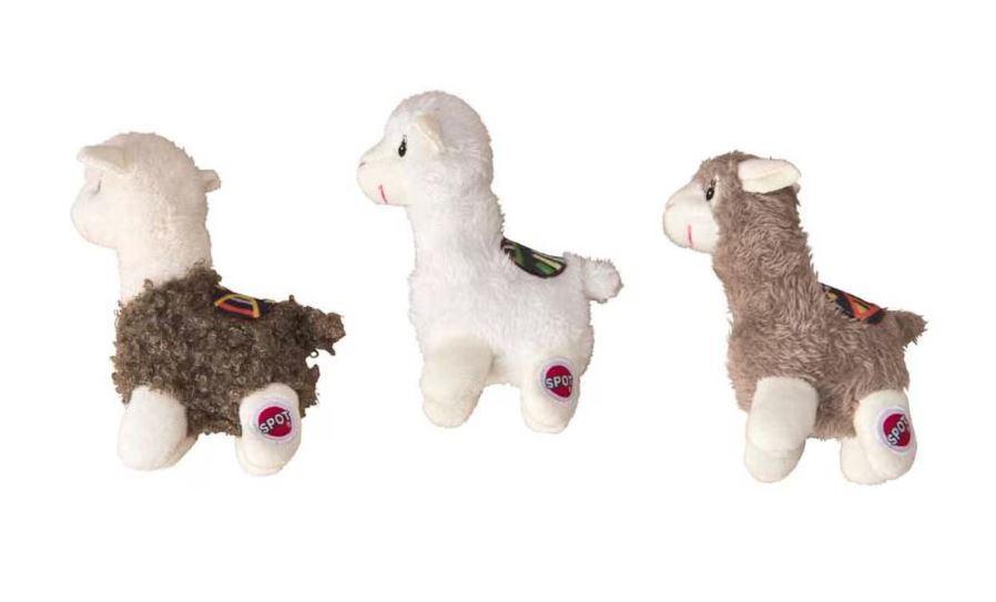 Spot Lil Spots Assorted Yo Llama Dog Toy w/ Squeaker