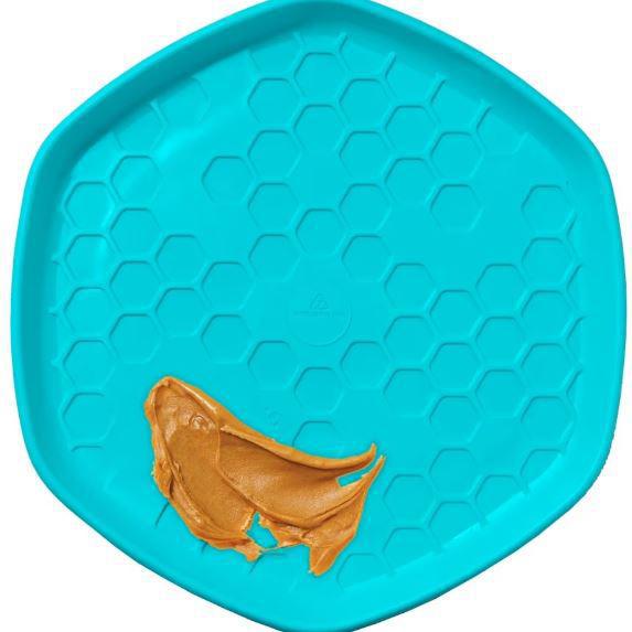 HivePet Disc Lickmat vanilla Blue LG