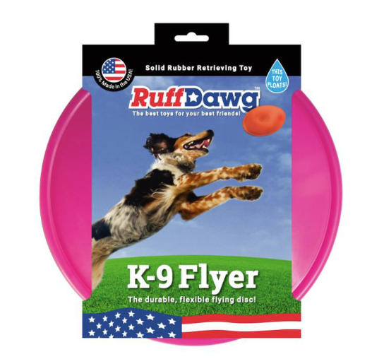 Ruff Dawg K9 Flyer 9.5" Retrieving Toy