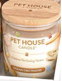 Pet House Ocean Driftwood Candle