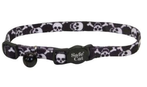 Coastal Adjustable Breakaway Cat Collar - Skull