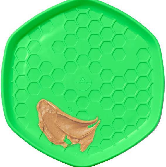 HivePet Disc Lickmat Coconut Green LG