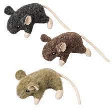 Spot Wool Mouse Willie w/ Catnip