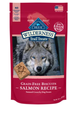 Blue Buffalo Wilderness Salmon Biscuit Dog 10oz