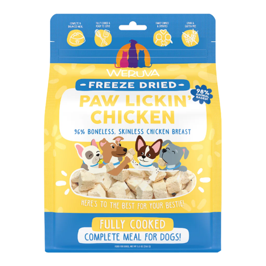 Weruva Dog Freeze Dried Paw Lickin' Chicken 5.5oz