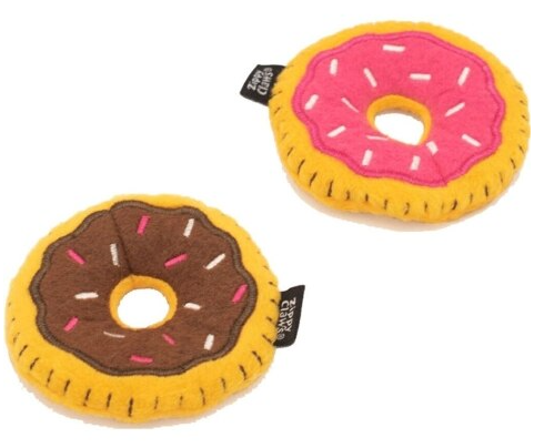 Zippy Claws DonutZ Catnip SM 2pk
