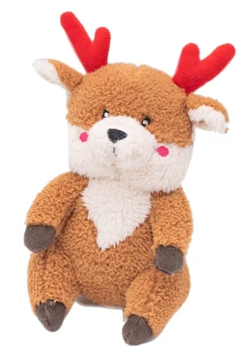 Zippy Paws Holiday Cheeky Chumz - Reindeer