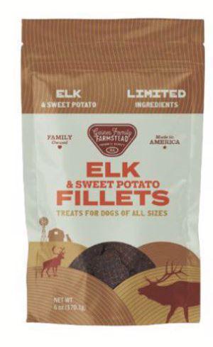 Gaines Family Sweet Potato & Elk Fillets 6oz