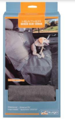 Kurgo Dog Bench Cover Heather Charcoal