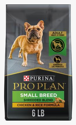 Pro Plan Shredded Chicken & Rice Small Breed 6#