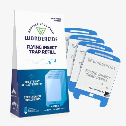 Wondercide 4ct Flying Insect Trap Light Cartridge Refills