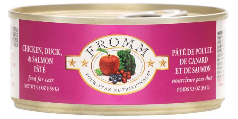 Fromm Chicken, Duck & Salmon Pate 5z