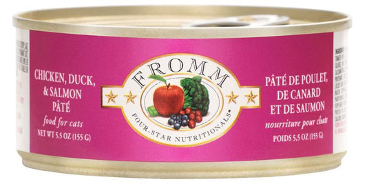 Fromm Chicken, Duck & Salmon Pate 5z