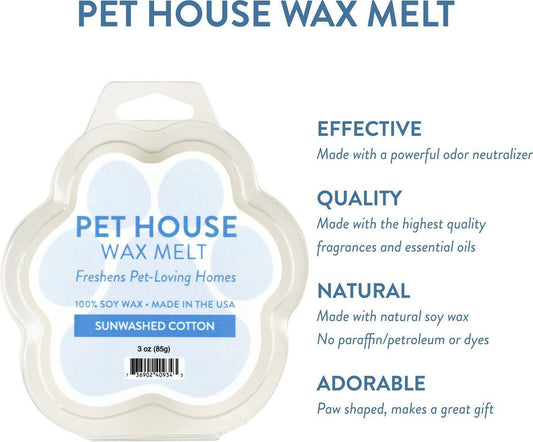 Pet House Sunwashed Cotton Wax Melt