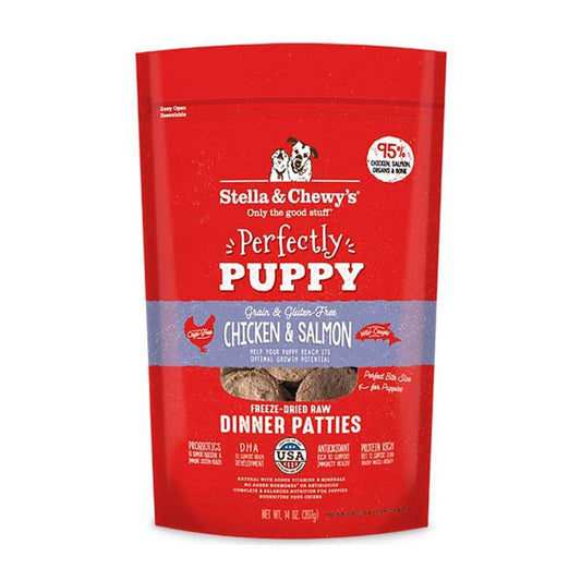 S&C Perfectly Puppy Chicken & Salmon 14z