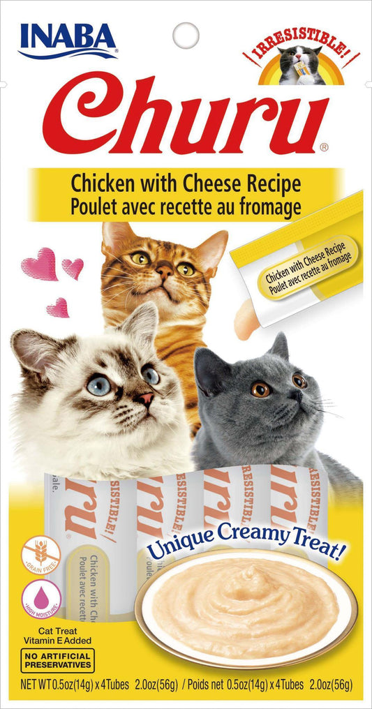Inaba Purees Chicken w/Cheese 2oz