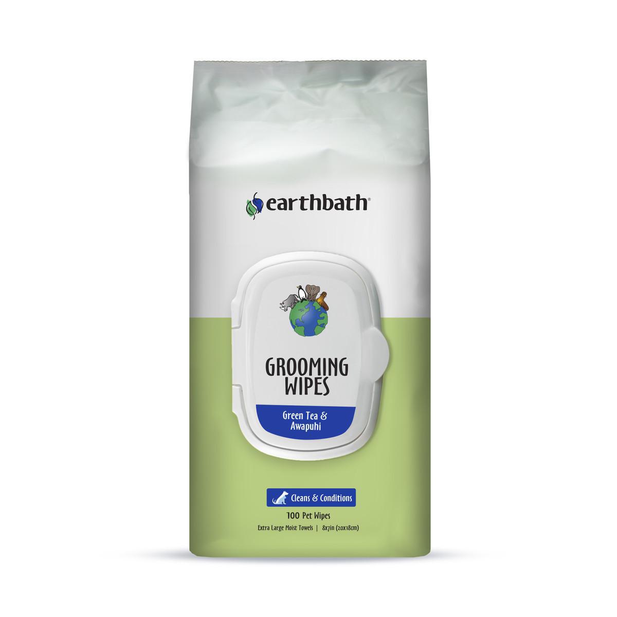 Earthbath Green Tea Wipes 100ct
