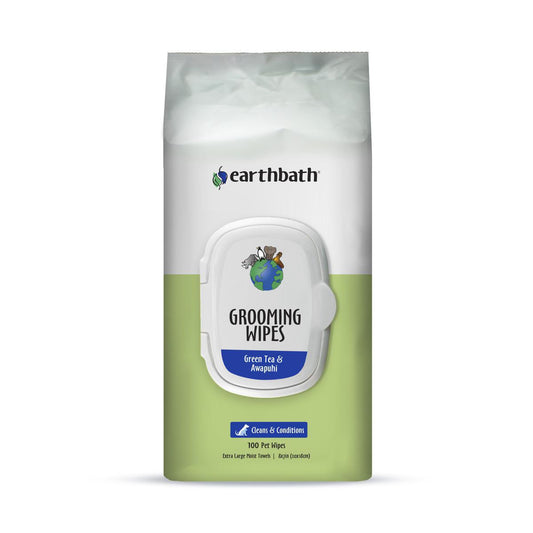 Earthbath Green Tea Wipes 100ct