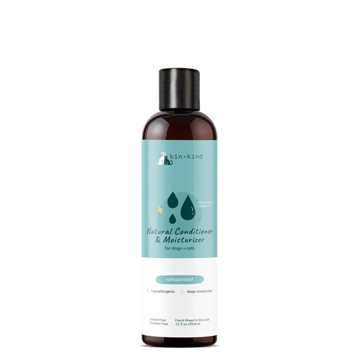 Kin+Kind Moisturize Conditioner Unscented 12oz