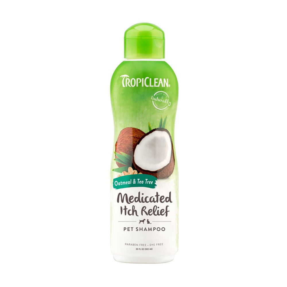 TropiClean Oatmeal Medicated Shampoo 20z