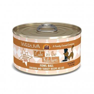 Weruva CK Au Jus Fowl Ball 3.2z