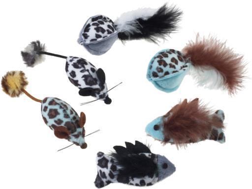 Spot Animal Rattle w/ Catnip 2pk