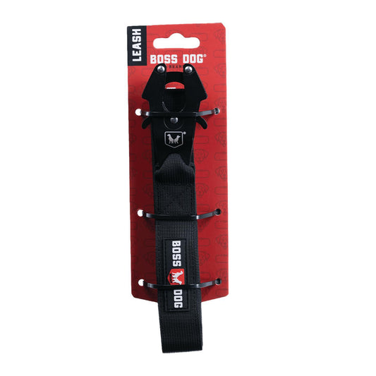 Boss Dog Leash 1" Black x6'