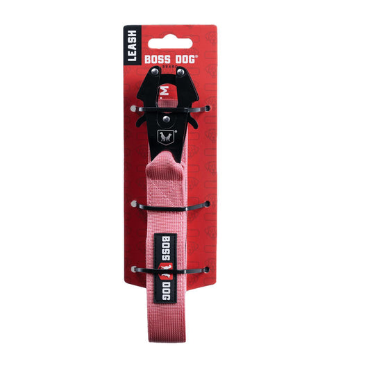 Boss Dog Leash 1" Pink x6'