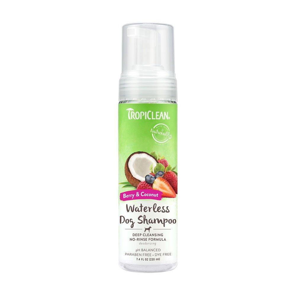 TropiClean Waterless Deep Clean Dog Shampoo 7.4z