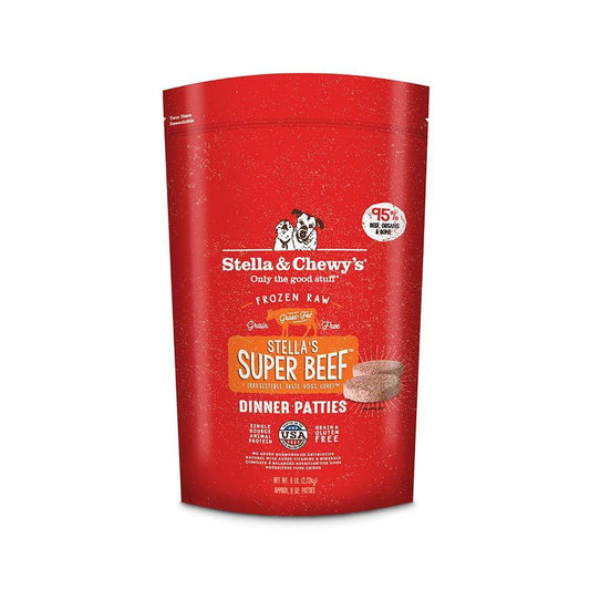 S&C Frozen Super Beef Patties 6#